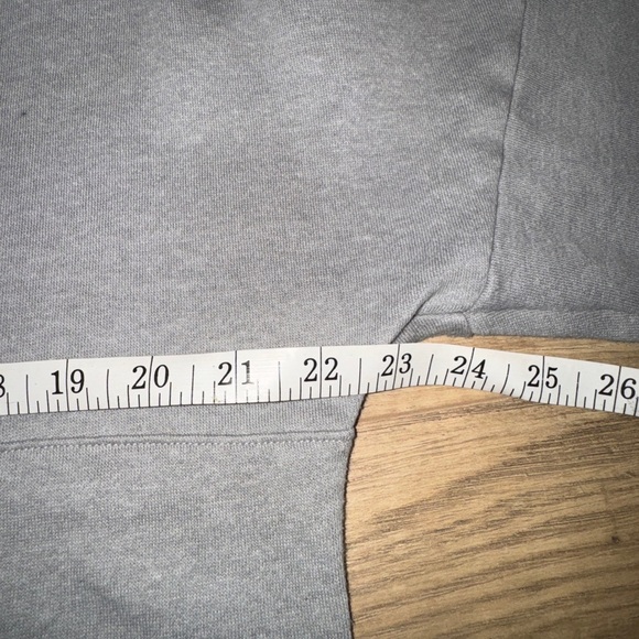 Victoria's Secret PINK Women's Grey/Green Quarter Button Sweatshirt Sz MD - Picture 7 of 8